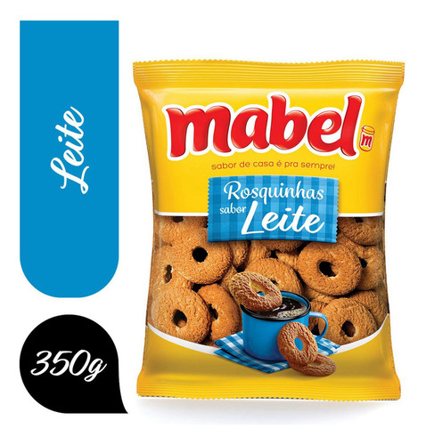 Biscoito Rosquinha Leite Mabel Pacote 350g