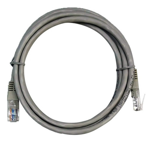 Imagen 1 de 4 de Cable De Red Armado Patch Cord 2 Metros Rj45 Utp Cable Gtia