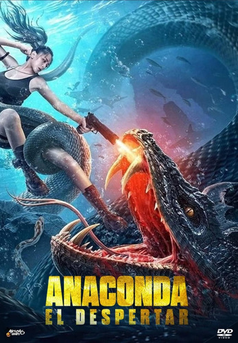 Anaconda El Despertar - Deep Sea Mutant Snake - 2023 - Dvd