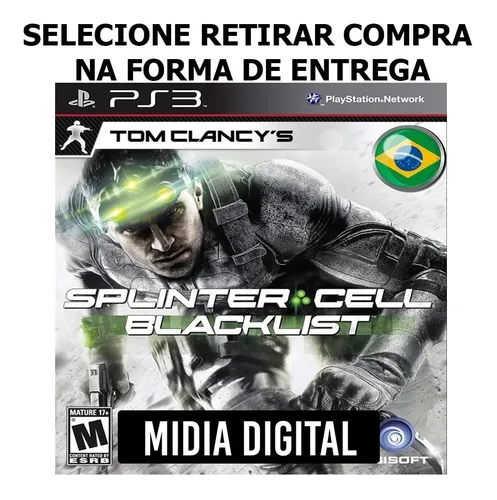 Coleção Tom Clancys Splinter Cell com 4 Jogos