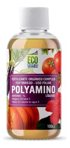 Ecomambo Polyamino Bioestimulante Organico Fertirriego