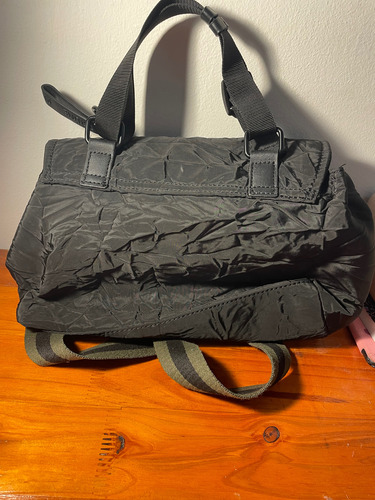 Bandolera Negro Lisa Níquel Negro (Usado)
