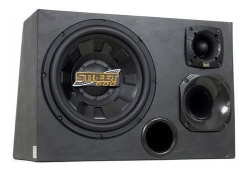 Caixa Trio Spyder 12 Pol Subwoofer Drive Tweeter Passiva Aut