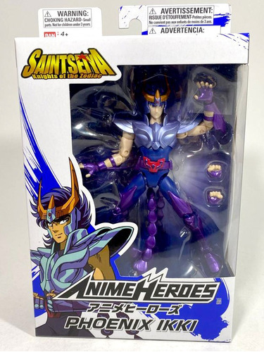 Saint Seiya Phoenix Ikki Anime Heroes Bandai Redcobra Toys