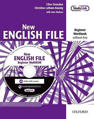 New English File Beginner - Wb W/key +multirom Pack, De Oxenden, Clive. Editorial Oxford En Español