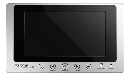 Portero eléctrico Intelbras Allo WT7 negro