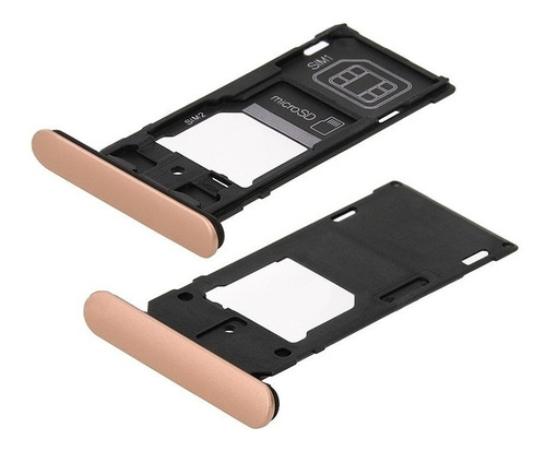 Bandeja Porta Sim Doble Compatible Con Sony Xz2 Compac /mini