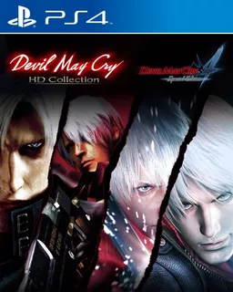 Devil May Cry Hd Collection Ps4 + Devil May Cry 4 Se Ff