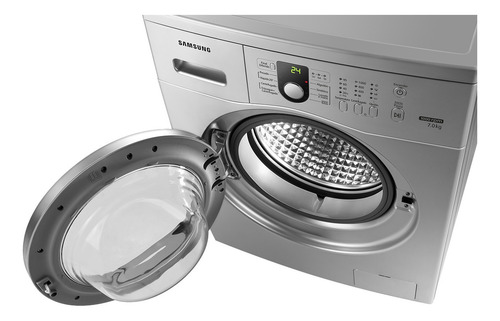 Imagen 7 de 7 de Lavarropas automático Samsung WW70M0NH plateado 7kg 220 V