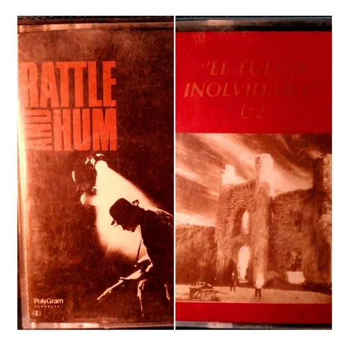 comprar U2 Rattle And Hum Fuego Inolvidable 2 Casete