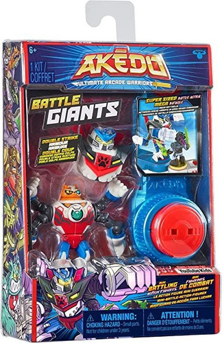 Akedo 14288 Ultimate Arcade Warriors Giants - Mini Figuras