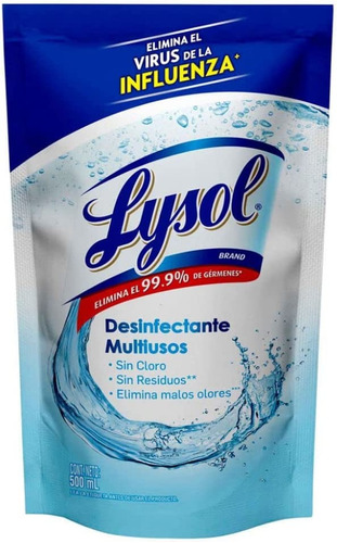Lysol Desinfectante Multiusos 500 Ml