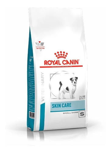 Alimento Royal Canin Veterinary Diet Canine Skin Care para cão adulto de raça pequena sabor mix em sacola de 2kg