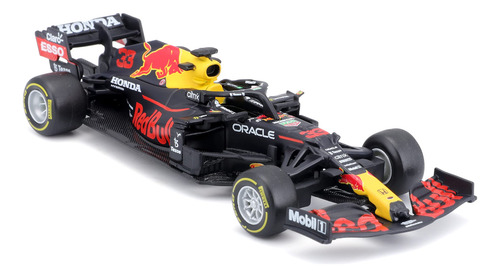 Modelo A Escala 143 Die-cast Burago Red Bull Racing F1 2021 Color