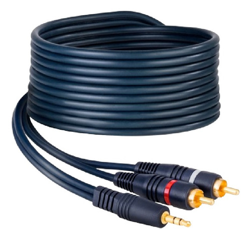 Cable Plug 3,5 Mm A 2 Plug Rca De 1,8 M.254-045