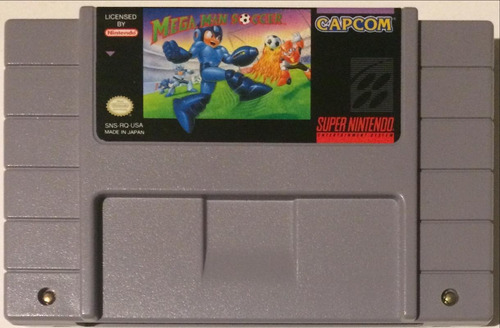 Mega Man Soccer - Snes - Super Nintendo - Original