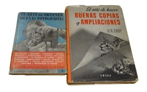 Lote De 2 Libros De Fotografía El Arte De Hacer Buenas&-.