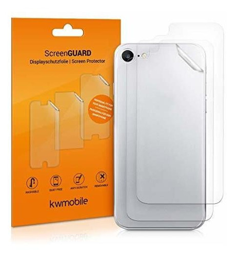 Kwmobile Set Of 3x Back Covers Compatibles Con Apple Gy4gc