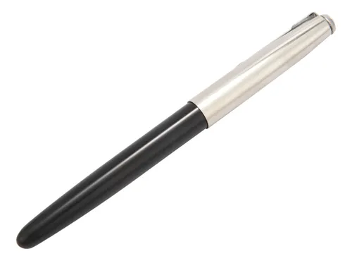Pluma Estilográfica Hero 616 Con Capucha, Punta Dorada, Barr