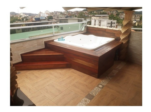 Spa Copacabana Com Hidro + Aquecedor + Base Para 7 Pessoas