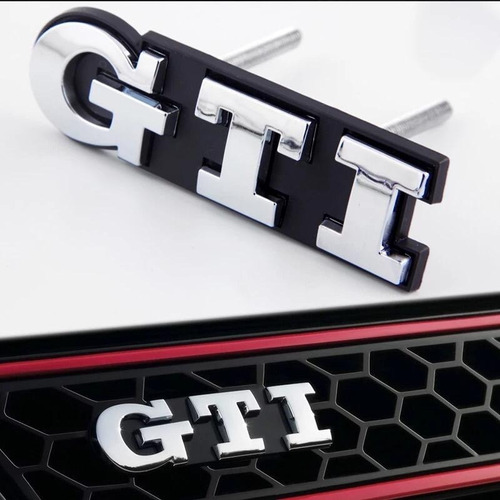 Emblema Parrilla Gti Vw Mk2 Mk3 Mk4 Mk5 Mk6 Mk7 Tsi Turbo