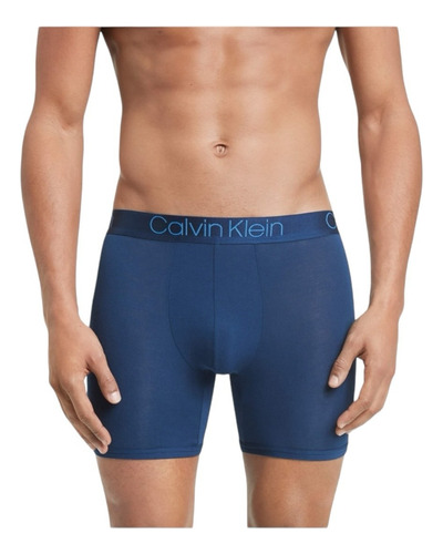 Boxer Calvin Klein Brief Blue Soft Modal 1 Pack - Original