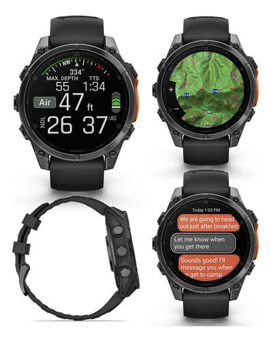 Wearable4u Garmin Fenix 8 - Reloj Inteligente Gps