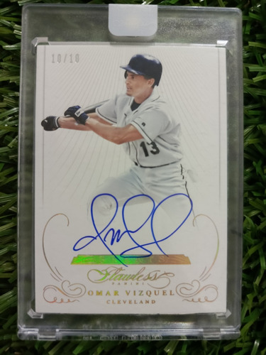 2016 Panini Omar Vizquel Autografiada 10/10