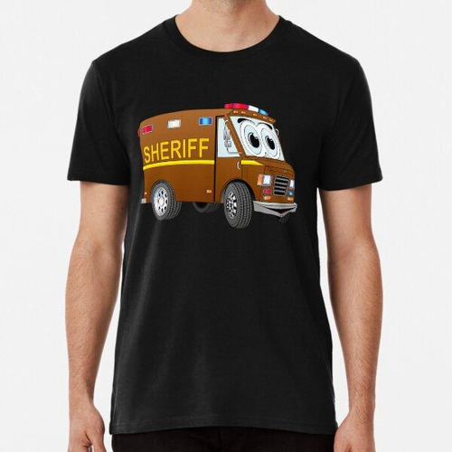 Remera Sheriff Mini Van Cartoon Algodon Premium