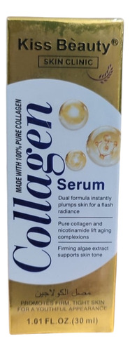 Serum Kiss Beauty 100% Colageno Y Nicotinamida Todo Tipo De Piel Día/noche