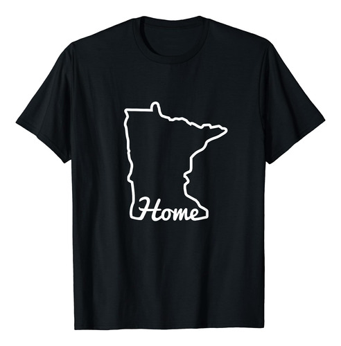 Minnesota Home Mn State Map Polera Nativa De Minnesota