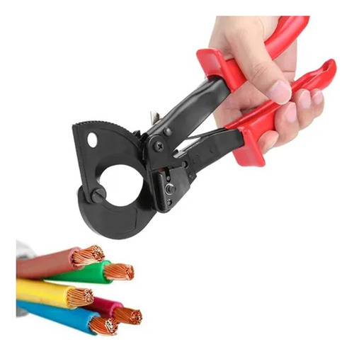 . Cortacables Profesional Con Trinquete 240 Mm²