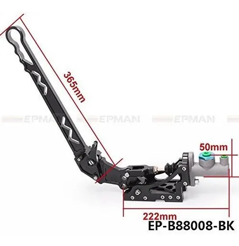 Freno De Mano Hidráulico Ajustable Negro Para Drift - Ep--bk