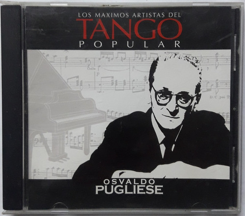 Osvaldo Pugliese Cd Tango Popular 2004 Original