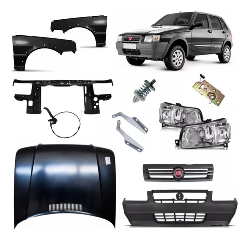 Kit Frente Uno Way Economy Completo 2009 2010 2011 2012 2013