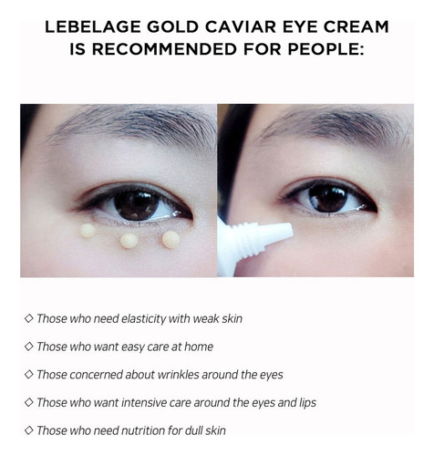 Crema Para Contorno De Ojos Caviar & Oro Antiarruga 40ml_1pz