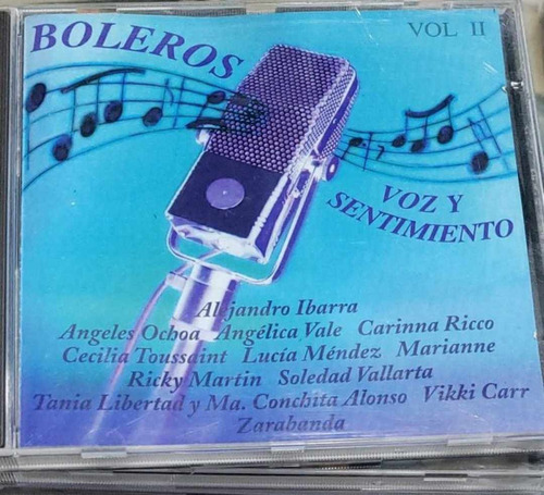 Boleros Voz Y Sentimiento Cd