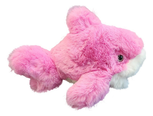 Tiburón Rosa De Peluche Suave Para Bebés Y Niños Pequeños