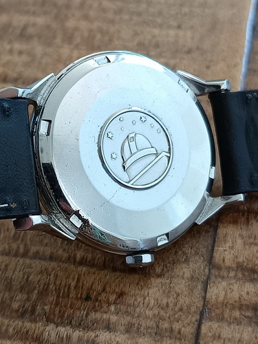 Relógio Omega Constellation Pie Pan Em Aço Preto Prateado Branco (Usado)