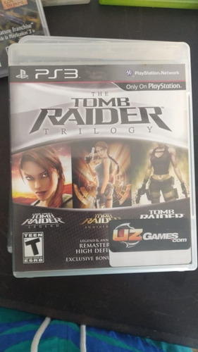 Tomb Raider Trilogy Ps3 (frete 15 Reais)