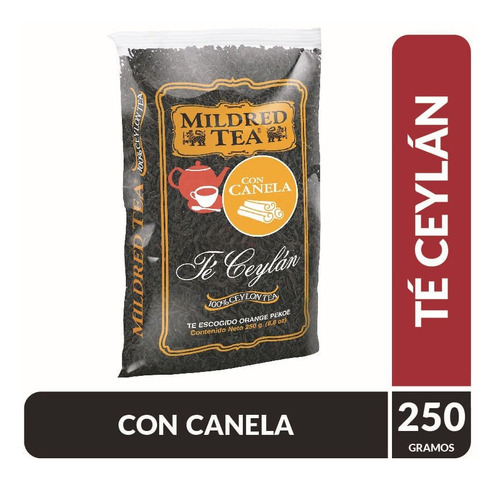 Té Ceylan Mildred Tea Hoja Con Canela 200 G