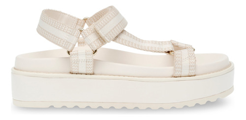 Sandalia Para Mujer Steve Madden Mayville Bone Bone