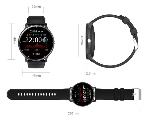 Reloj Inteligente Smartwatch Deportivo Llamadas Bt Linkon Blanco Mesh Beige Beige