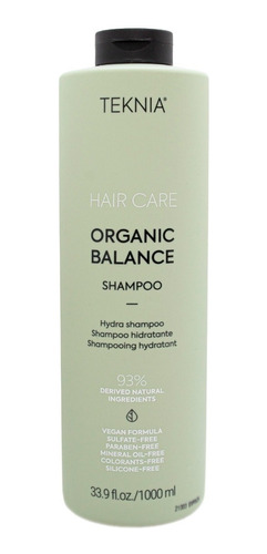 Lakme Organic Balance Shampoo Vegano Hidratante 1000ml Local