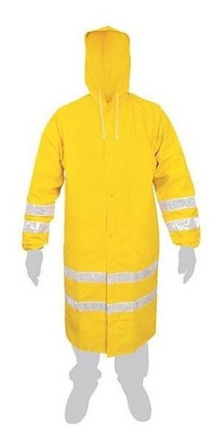 Impermeable Con Reflejante M Truper 17722