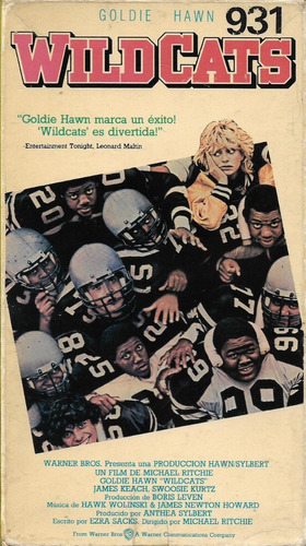 Wildcats Vhs Goldie Hawn Wesley Snipes Woody Harrelson