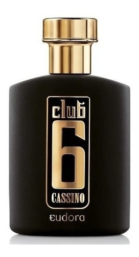 Club 6 Cassino Deo Colônia Masculina 95ml 
