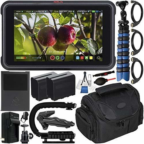 Ninja 5 4k Hdmi Recording Monitor Deluxe Accessory Bundle