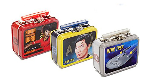 Lunch Box De Star Trek Serie Original (set De 3)