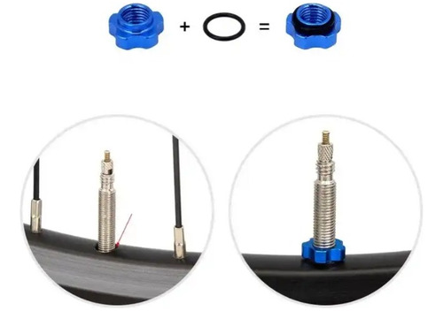 Adaptador Para Válvula Presta En Camara Schrader